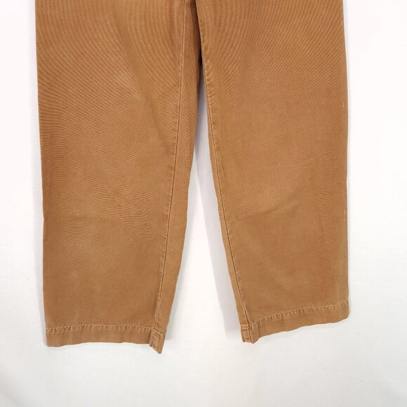 Free People Jeans Wide Leg Womens Size 24 Denim  High Rise Brown - Picture 10 of 16
